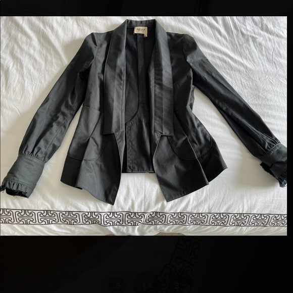 Jackets & Blazers - Authentic YSL Dark Gray Blazer size 38